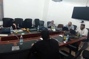 اجتماع تقني في عدن حول إدارة معلومات الألغام