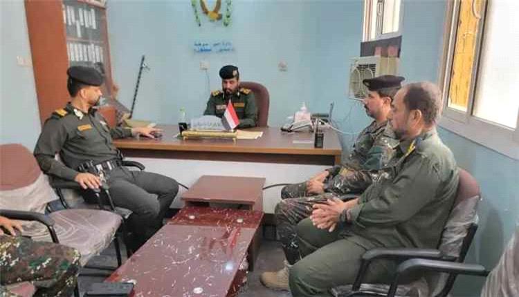 مدير أمن حضرموت الوادي يطلع على مستوى الأداء الأمني والخدمات في شرطة سيئون