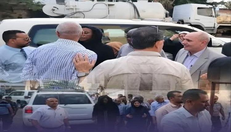 زيارة أممية إلى تعز لبحث دعم المياه والخدمات الأساسية وتعزيز الاستجابة الإنسانية