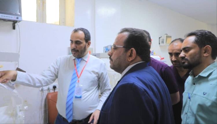 مدير تخطيط مأرب صالح السقاف يؤكد دعم مشاريع البنية الصحية خلال زي..