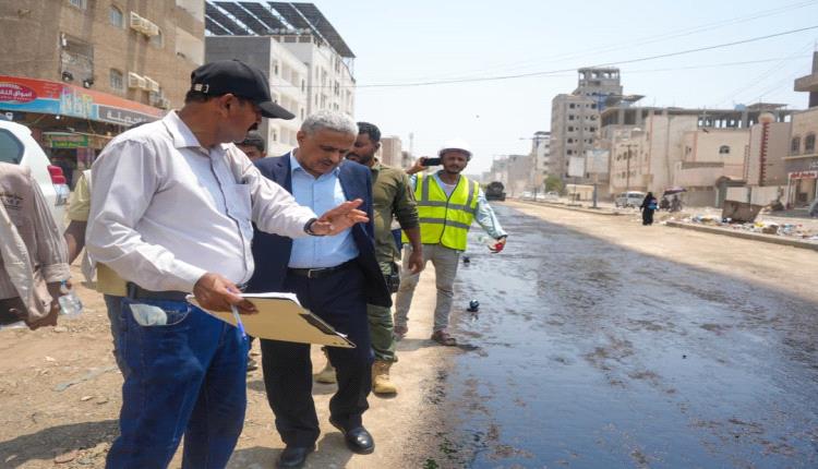 رئيس صندوق صيانة الطرق يتفقد مشروع طريق التقنية–إنماء ويتابع الاستعدادات لأعمال الإسفلت