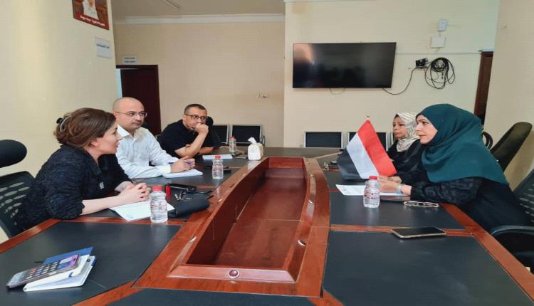 عدن: رئيسة اللجنة الوطنية للمرأة تبحث مع هيئة الأمم المتحدة للمرأة تعزيز التعاون المشترك