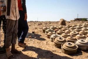 منظمة دولية: الألغام تقتل وتصيب أكثر من 100 يمني نصفهم أطفال خلال 6 أشهر