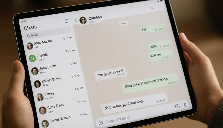 "ميتا" تُطلق النسخة الرسمية من واتساب لأجهزة آيباد بعد انتظار طويل