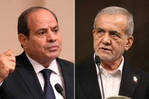 السيسي في اتصال مع رئيس إيران: يجب استئناف المفاوضات مع واشنطن ونرفض الهجوم على قاعدة العديد