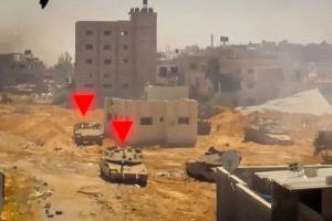 القسام تستهدف جنود وآليات الاحتلال جنوب خان يونس