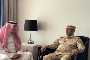 الرياض: رئيس هيئة الأركان اليمني يبحث ومدير عام "مسام" خطط العمل المستقبلية