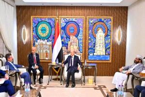 العليمي: إنهاء تهديد الحوثيين لن يتم إلا بهزيمة حاسمة تجردهم من مصادر القوة