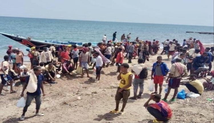 وصول 220 مهاجرا افريقيا غير شرعي إلى سواحل شبوة