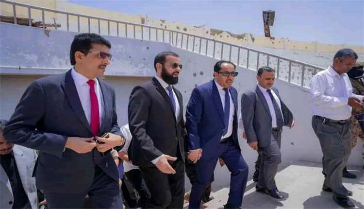 وزير الشباب والرياضة يؤكد استمرار دعم أبين وتطوير منشآتها الرياضية والشبابية
