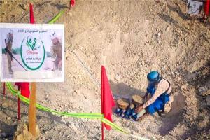 «مسام» يتلف 724 قطعة من الألغام والمخلفات الحربية في المكلا