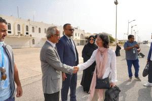 السفيرة الفرنسية تزور حضرموت لبحث التعاون التنموي والإنساني