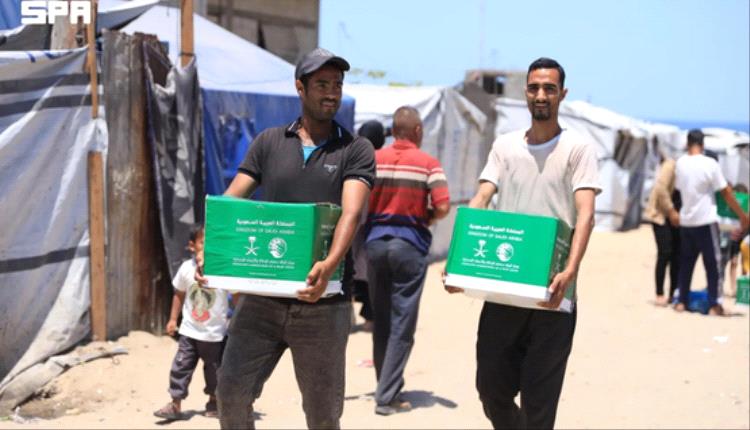 السعودية تواصل تقديم الدعم الإغاثي للشعب الفلسطيني