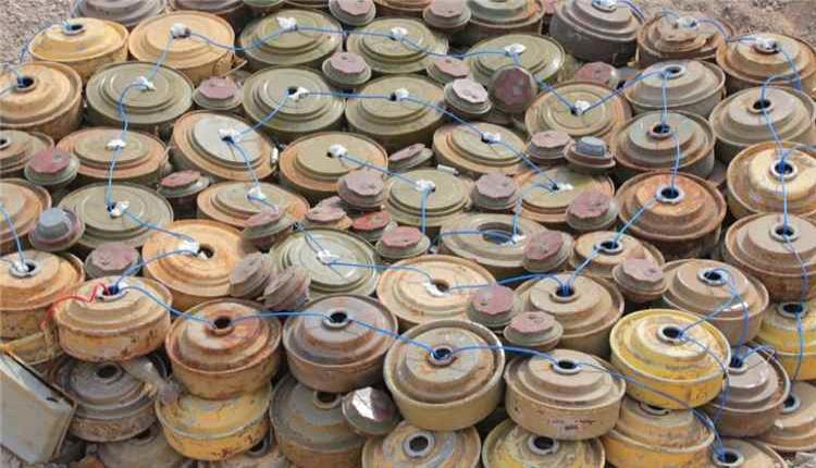 مشروع "مسام" ينتزع 798 لغماً وذخيرة حوثية خلال أسبوع ويواصل تأمين الأراضي اليمنية