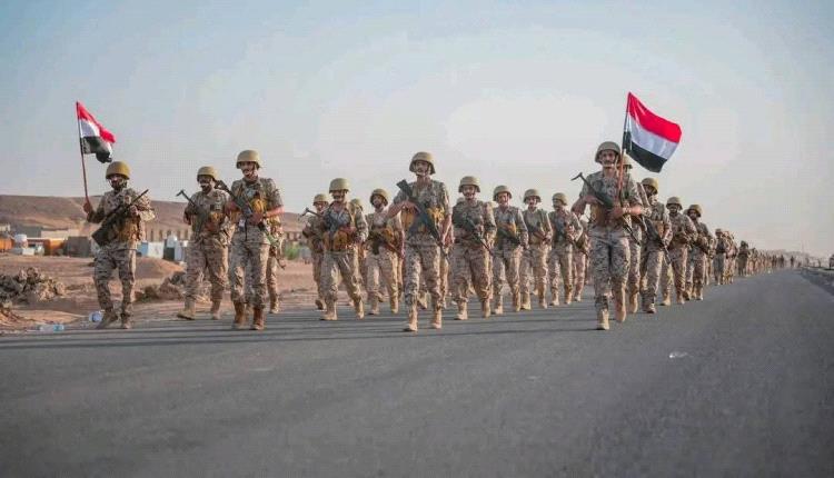 مأرب تشهد مسيراً عسكرياً واسعاً للجيش اليمني لتعزيز الجاهزية القتالية