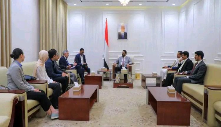 العرادة يلتقي سفيري الاتحاد الأوروبي ومملكة هولندا في ختام زيارتهما لمأرب