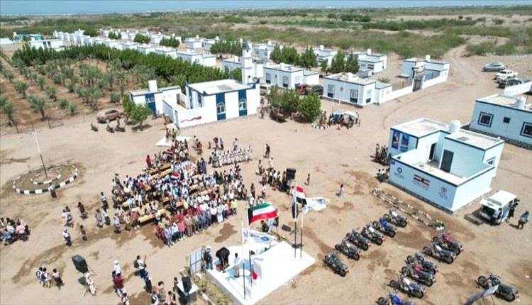 محافظ تعز يدشن المرحلة الثانية من مشروع "قرى الخيرين 8" بدعم كويتي في المخا