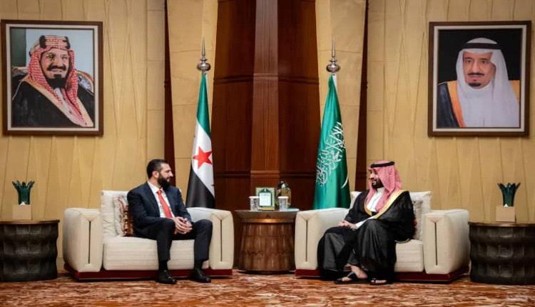 الشرع يلتقي ولي العهد السعودي في الرياض ويبحثان تعزيز العلاقات والأمن الإقليمي
