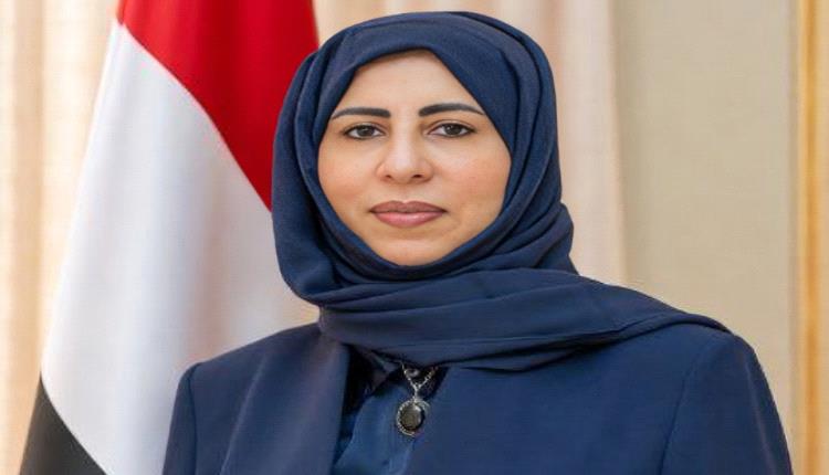 وزيرة الخارجية تطالب بموقف دولي حازم تجاه ميليشيا الحوثي الإرهابية