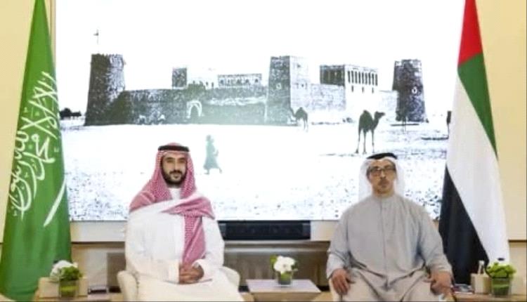 خالد بن سلمان يلتقي منصور بن زايد في الإمارات ويبحثان التطورات الإقليمية وتعزيز التنسيق بين البلدين