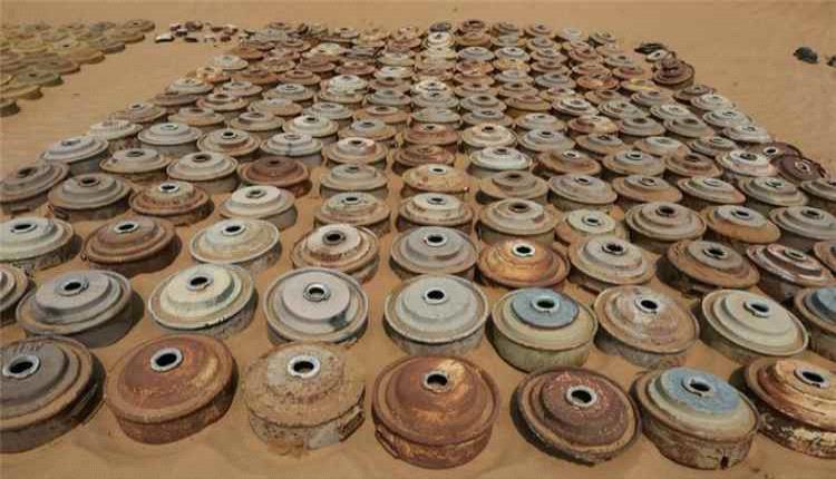 مسام» ينزع أكثر من 3,500 لغم وذخيرة خلال 16 يوماً ويطهر نصف مليون متر مربع في اليمن