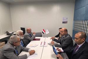 وزير التخطيط ومحافظ البنك يبحثان مع صندوق أوبك والبنك الدولي سبل الدعم للنازحين