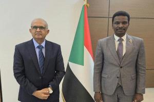 سفير اليمن يبحث مستجدات الأوضاع والسودان يجدد دعمه لأمن اليمن واستقراره