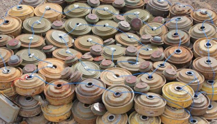 مسام ينزع 819 لغماً وذخيرة غير منفجرة في اليمن خلال أسبوع