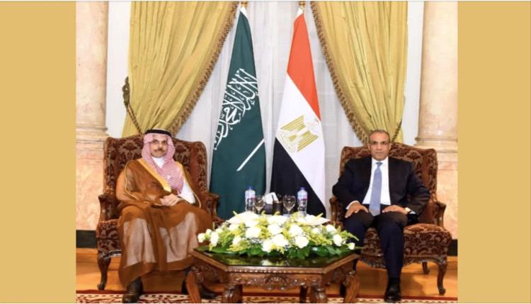 السعودية ومصر تبحثان تطورات الأوضاع في إيران وفلسطين والسودان