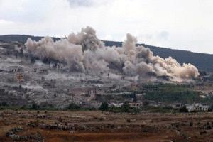 الجيش الإسرائيلي ينفذ تفجيراً ضخماً في بلدة المنصوري المحتلة جنوب لبنان وارتجاجات قوية تهز مدينة صور