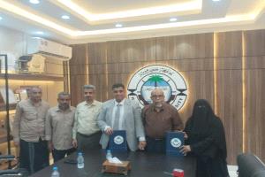 جامعة حضرموت ومؤسسة الأمل توقعان اتفاقية لدعم التعليم الجامعي في مديرية الشحر