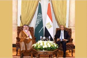 السعودية ومصر تبحثان تطورات الأوضاع في إيران وفلسطين والسودان
