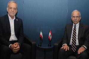 سلام لبزشكيان : لبنان لا يريد أن يكون ساحة لتبادل الرسائل ونريد علاقة تحترم السيادة